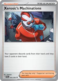 Xerosic's Machinations 064/064 Shrouded Fable Reverse Holo Pokémon card