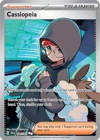 Cassiopeia 086/064 Shrouded Fable Pokémon card