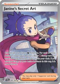 Janine's Secret Art 088/064 Shrouded Fable Pokémon card