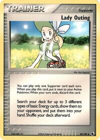 Lady Outing (No E-Reader) 83/109 Deck Exclusives Pokémon card
