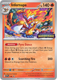 Infernape (Prerelease) [Staff] 116