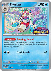 Froslass (Prerelease) [Staff] 117