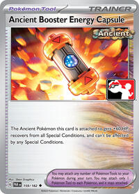 Ancient Booster Energy Capsule 159/182 Prize Pack Series Cards Pokémon card