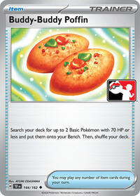 Buddy-Buddy Poffin 144/162 Prize Pack Series Cards Pokémon card