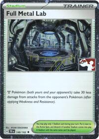Full Metal Lab (Cosmos Holo) 148/162 Prize Pack Series Cards Pokémon card