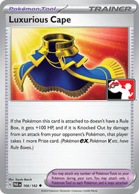 Luxurious Cape 166/182 Prize Pack Series Cards Pokémon card
