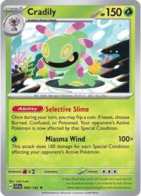 Cradily 006/142 · Reverse Holo