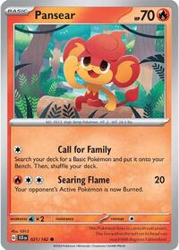 Pansear 021/142 · Reverse Holo