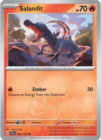 Salandit 023/142 · Reverse Holo