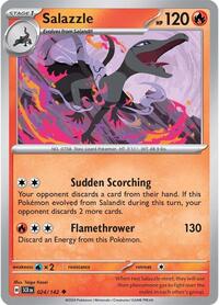 Salazzle 024/142 · Reverse Holo