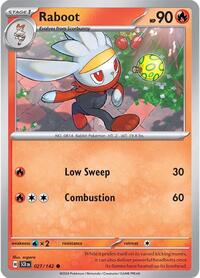 Raboot 027/142 · Reverse Holo