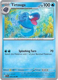 Tirtouga 037/142 · Reverse Holo