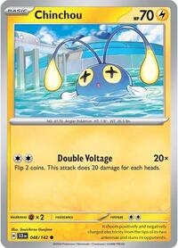 Chinchou 048/142 · Reverse Holo