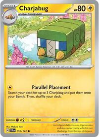 Charjabug 052/142 · Reverse Holo