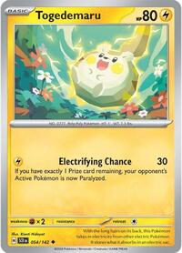 Togedemaru 054/142 · Reverse Holo