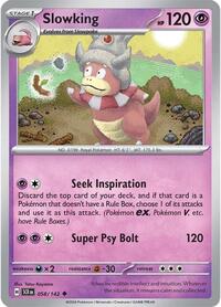 Slowking 058/142 · Reverse Holo