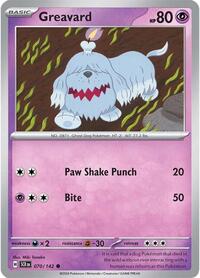 Greavard 070/142 · Reverse Holo