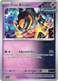 Iron Boulder 071/142 · Reverse Holo