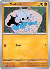 Meditite 077/142 · Reverse Holo