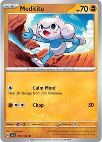Meditite 078/142 · Reverse Holo
