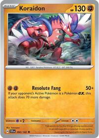 Koraidon 090/142 · Reverse Holo