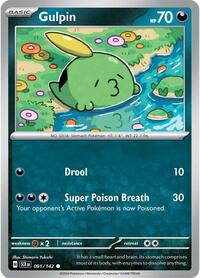 Gulpin 091/142 · Reverse Holo