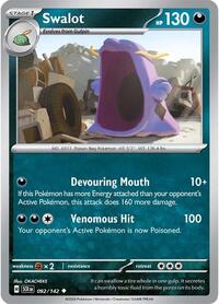 Swalot 092/142 · Reverse Holo