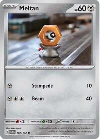 Meltan 102/142 · Reverse Holo