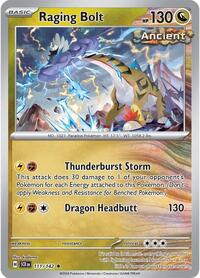 Raging Bolt 111/142 · Reverse Holo