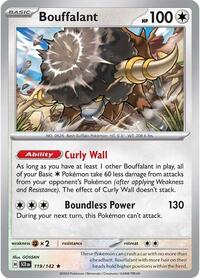 Bouffalant 119/142 · Reverse Holo