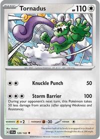 Tornadus 120/142 · Reverse Holo