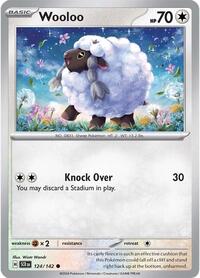 Wooloo 124/142 · Reverse Holo