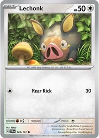 Lechonk 126/142 · Reverse Holo