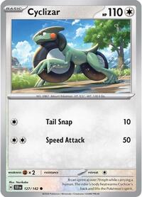 Cyclizar 127/142 · Reverse Holo