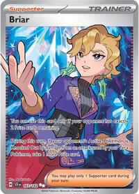 Briar 163/142 Stellar Crown Pokémon card