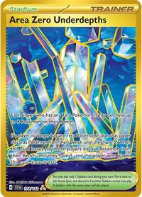 Area Zero Underdepths 174/142 Stellar Crown Pokémon card