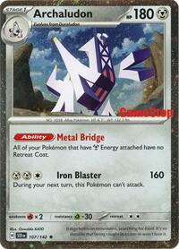 Archaludon (Cosmos Holo) (Gamestop Exclusive) 107/142