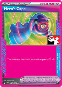Hero's Cape 152/162 Prize Pack Series Cards Pokémon card