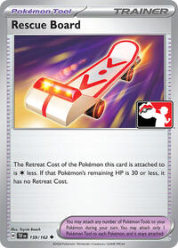Rescue Board 159/162 Prize Pack Series Cards Pokémon card