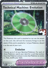 Technical Machine: Evolution (Cosmos Holo) 178/182 Prize Pack Series Cards Pokémon card