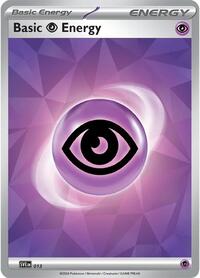 Basic Psychic Energy 013 Scarlet & Violet Energies Pokémon card