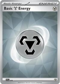 Basic Metal Energy 016 Scarlet & Violet Energies Pokémon card