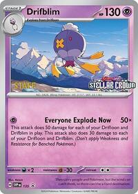 Drifblim (Prerelease) [Staff] 135 · Reverse Holo