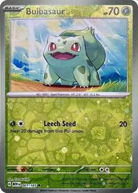 Bulbasaur (Reverse Cosmos Holo) (Costco Exclusive) 001/165