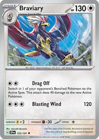 Braviary 153/191 · Reverse Holo