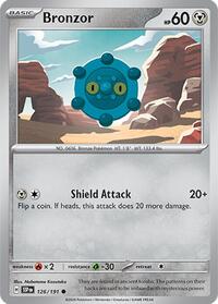 Bronzor 126/191 · Reverse Holo