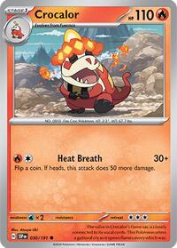 Crocalor 030/191 · Reverse Holo