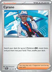 Cyrano 170/191 Surging Sparks Reverse Holo Pokémon card