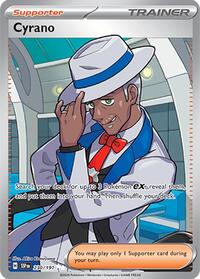 Cyrano 230/191 Surging Sparks Pokémon card