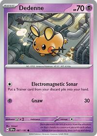 Dedenne 087/191 · Reverse Holo